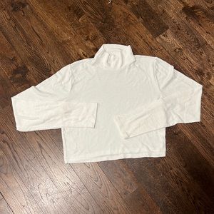 Wilfred Ribbed LS Turtleneck Top